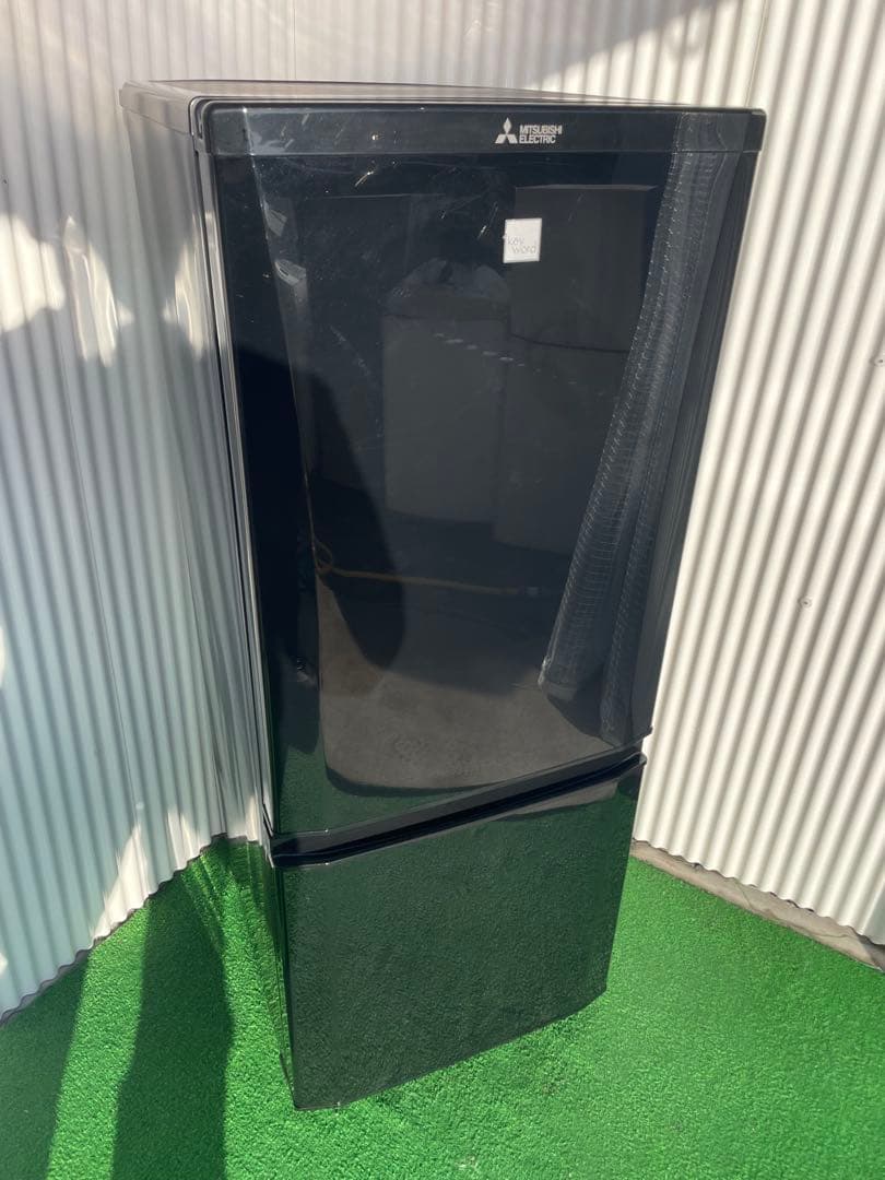 869 三菱 キーワード 146L ブラック2ドア冷蔵庫 一人暮らし 単身