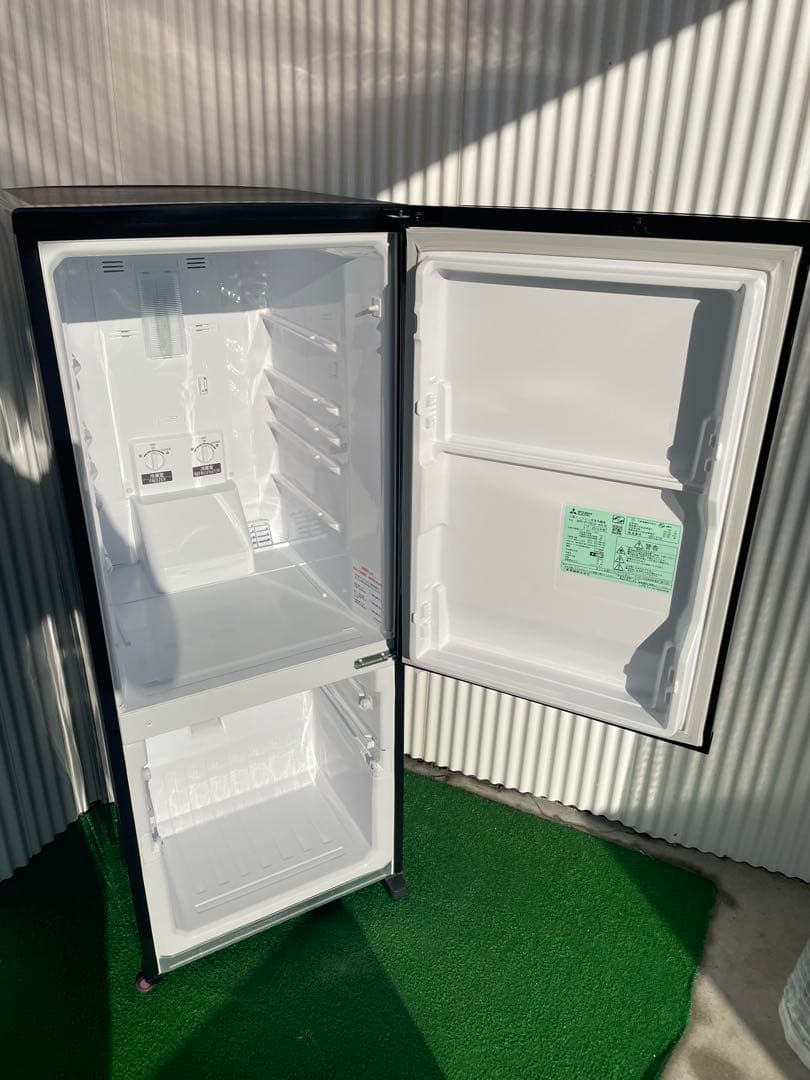 869 三菱 キーワード 146L ブラック2ドア冷蔵庫 一人暮らし 単身