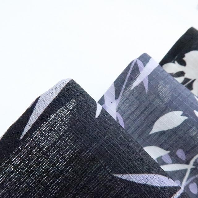 専用Y3130◆美品 洗える夏着物 紅梅 桜 蝶 小紋 高級浴衣