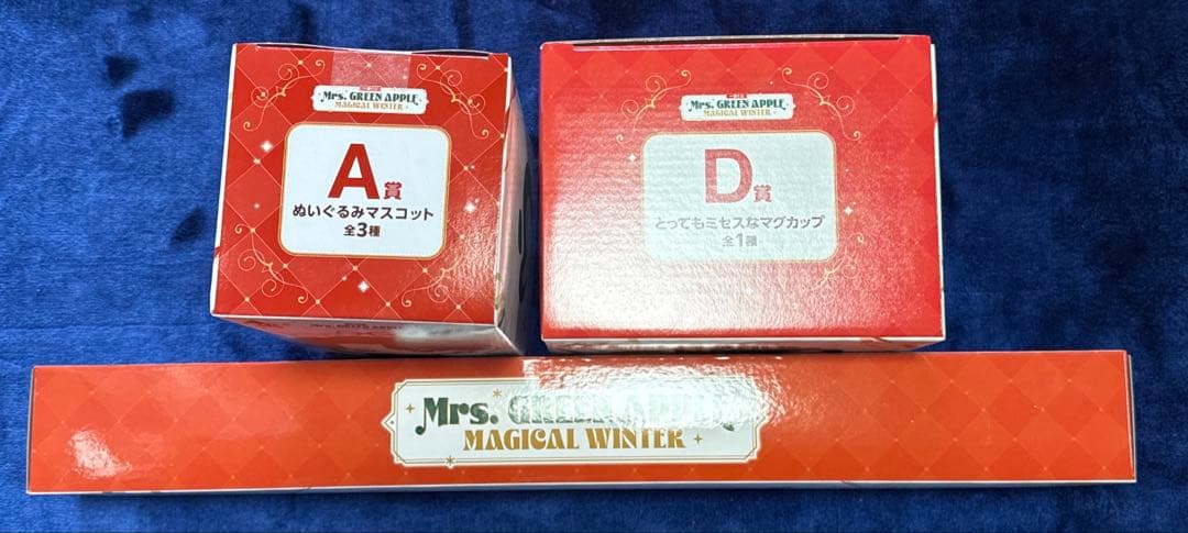 一番くじ　Mrs. GREEN APPLE　A賞 B賞 D賞　上位賞セット