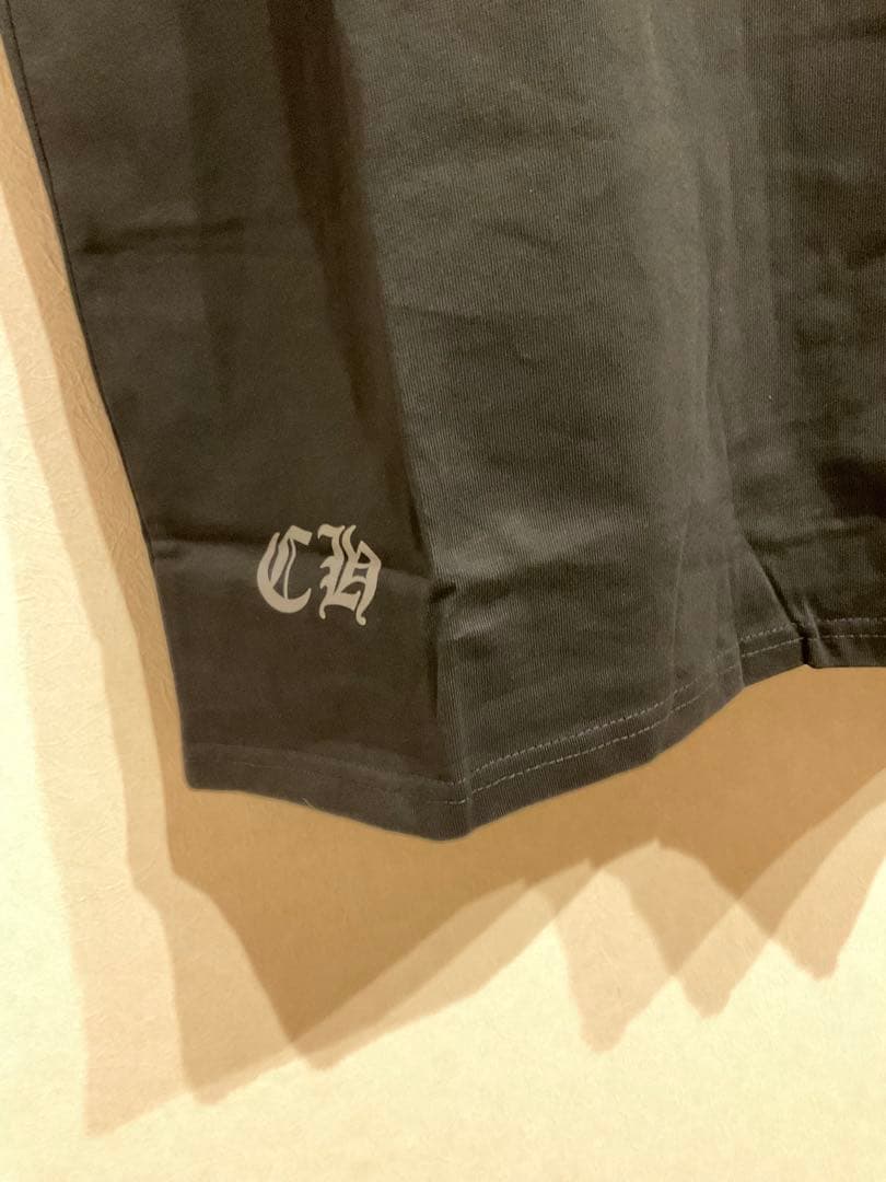 【新品・未使用】CHROME HEARTS ブラック Tシャツ　Lサイズ