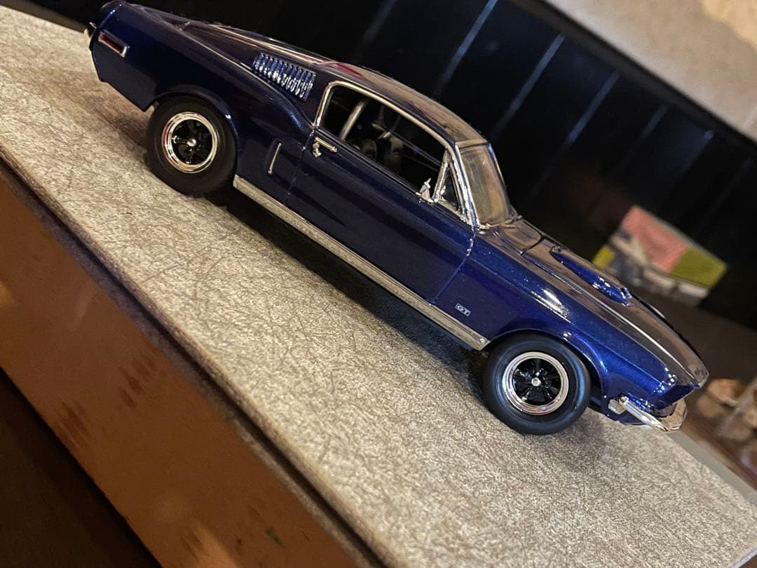 1968Ford Mustang 1/25ダークブルー