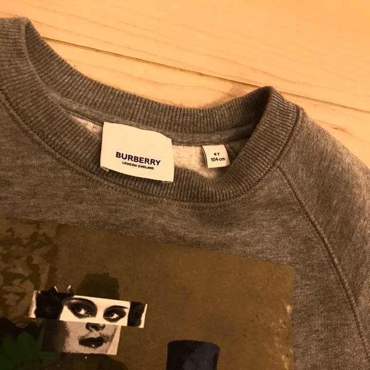 Burberry キッズ　バーバリー　スウェット　4Y 6Y 100〜110