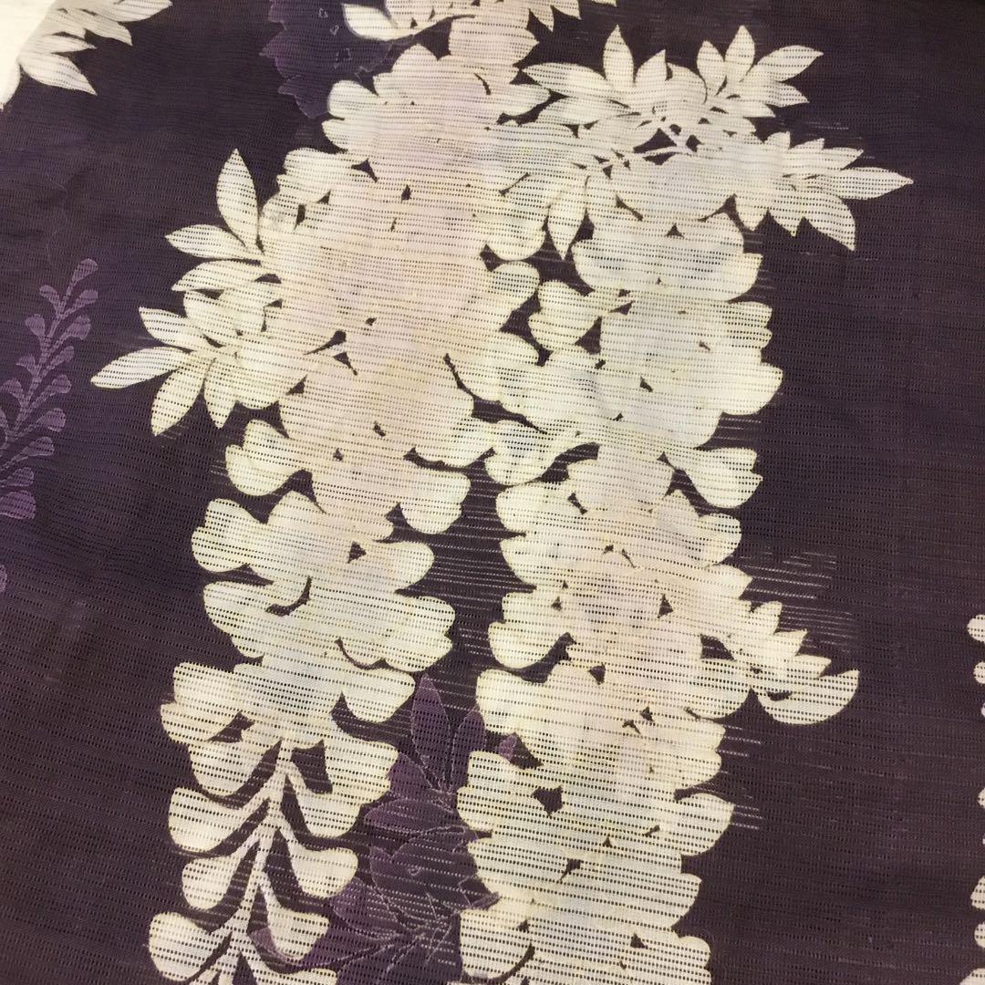 夢工房　浴衣・麻素材帯・下駄　セットで