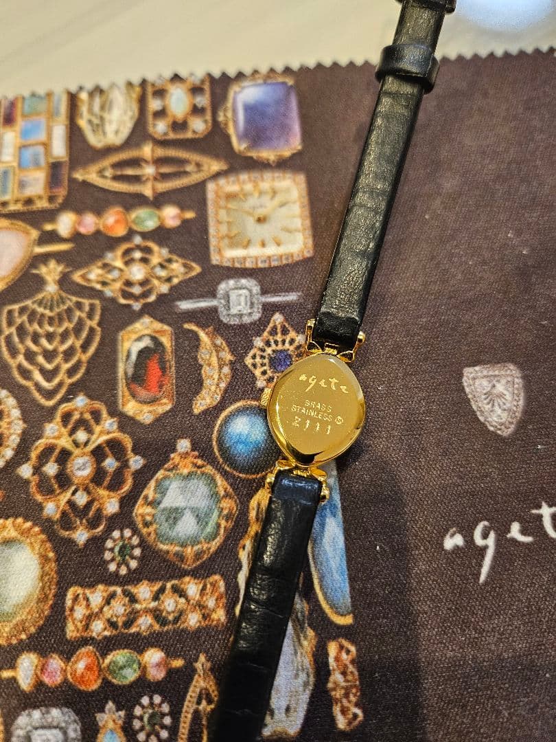 agete アナログ時計