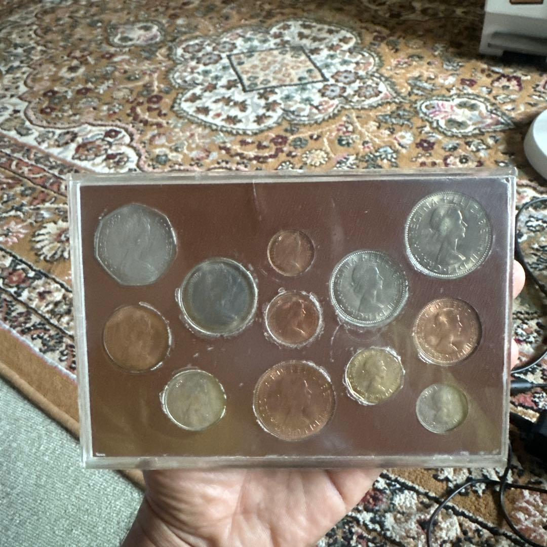 Great britain イギリス 完全な十進法セット