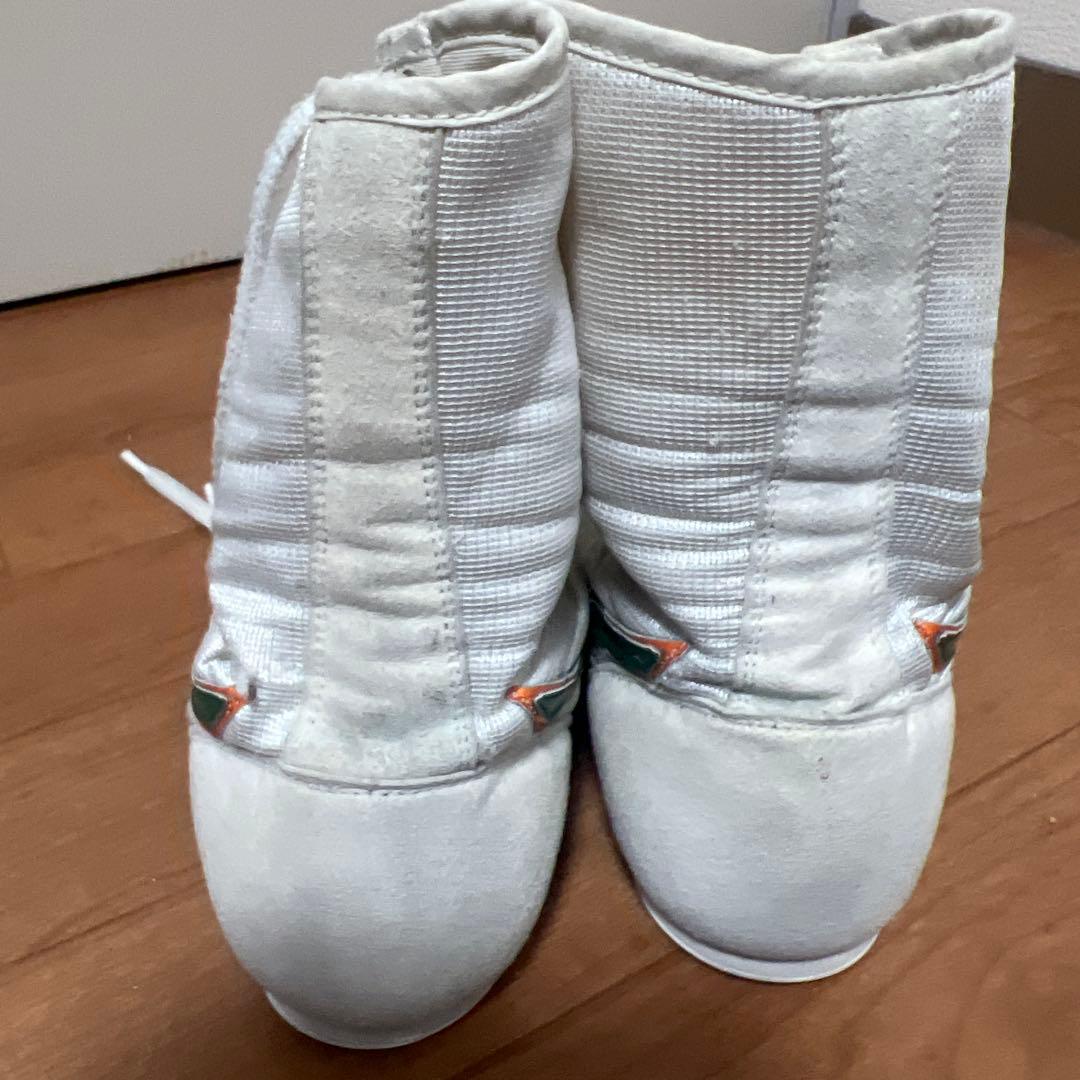 Mizuno ボクシングシューズ ホワイト/グリーン