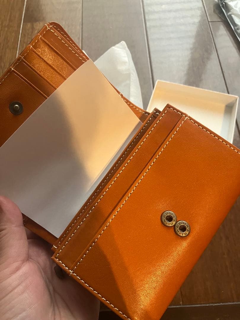 【新品未使用】　ダコタ　レザー 二つ折り財布