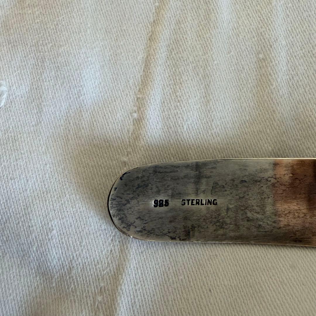 925 silver メキシコ sterling ユニセックス　シルバー