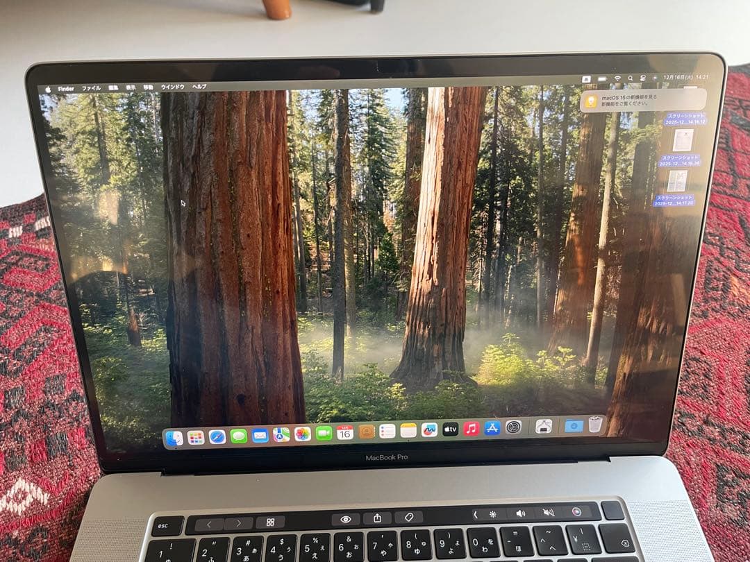 MacBook Pro 2019 16インチ　32GB 1TB おまけ付き