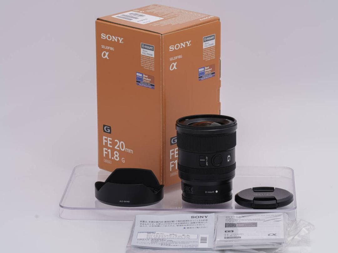レンズ(単焦点) Sony FE 20mm F1.8 G SEL20F18G