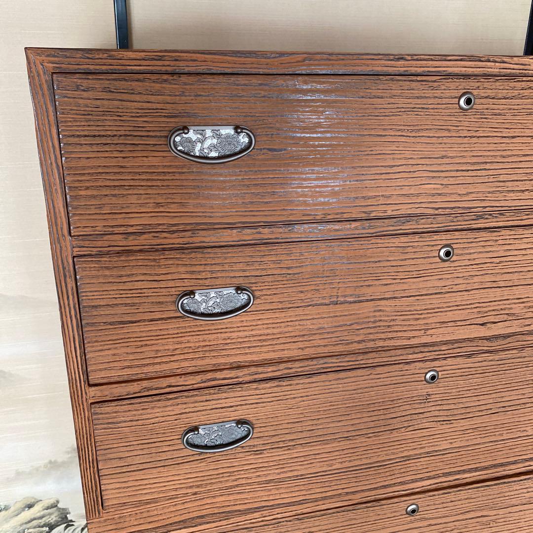 【16日まで限定お値下げ】箪笥 婚礼箪笥 古道具 桐 収納家具 インテリア ①