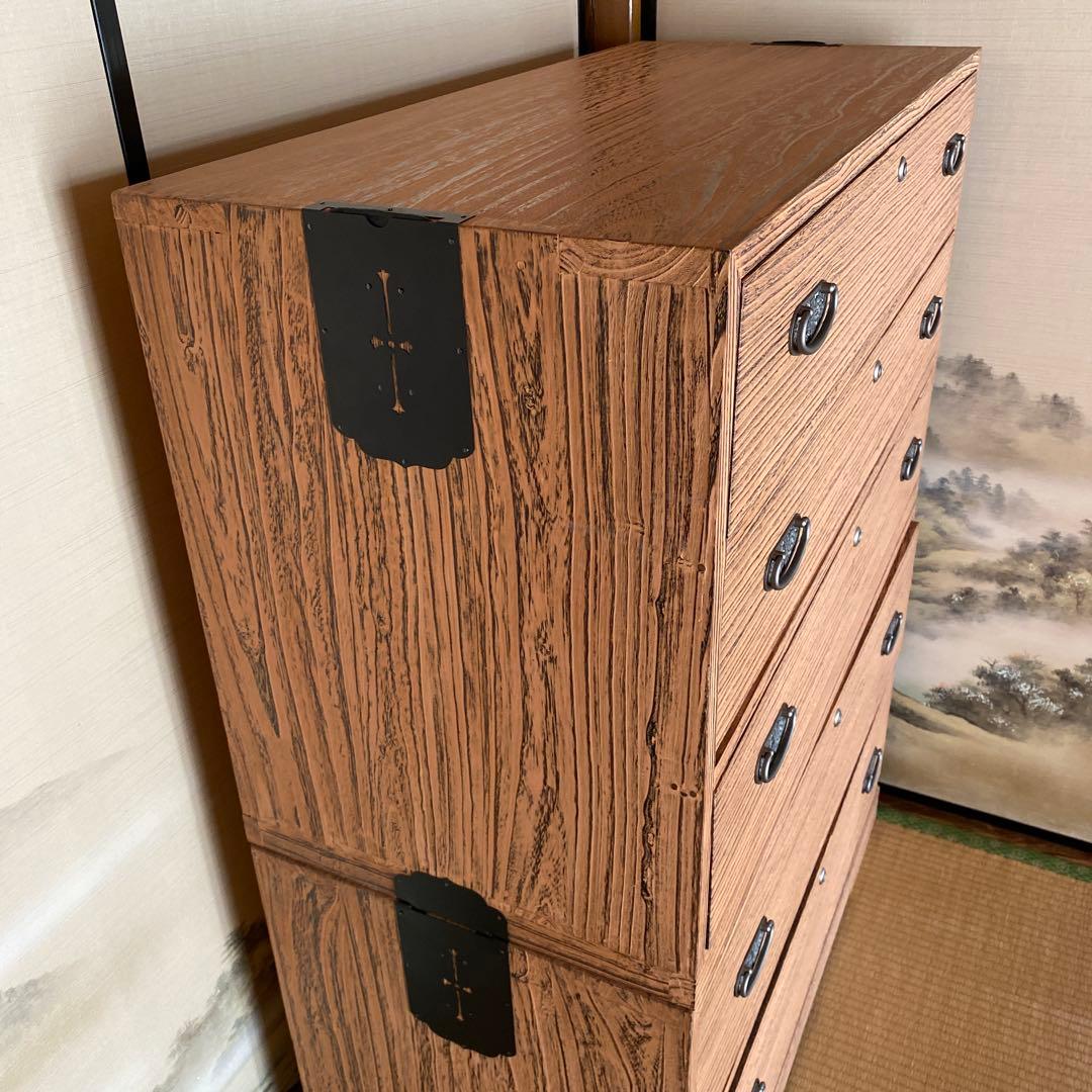 【16日まで限定お値下げ】箪笥 婚礼箪笥 古道具 桐 収納家具 インテリア ①