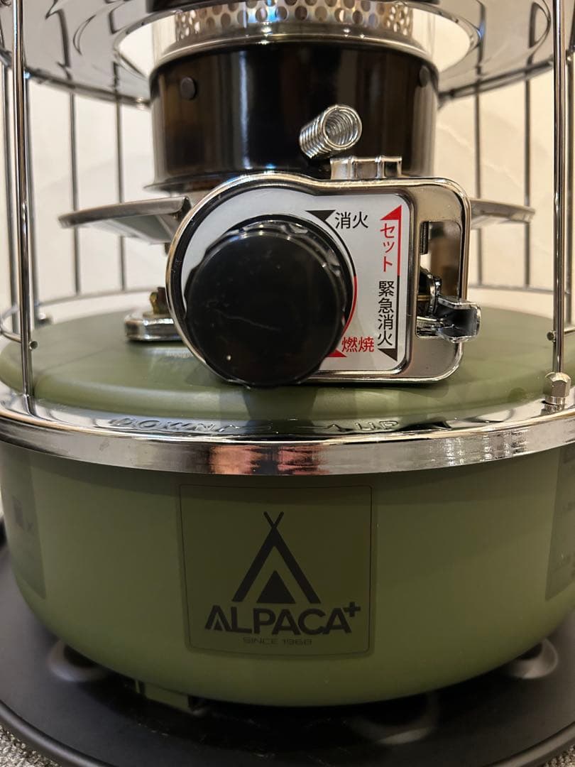 【美品】ALPACA アルパカ プラス グリーン 専用バッグ付 TS-77NC