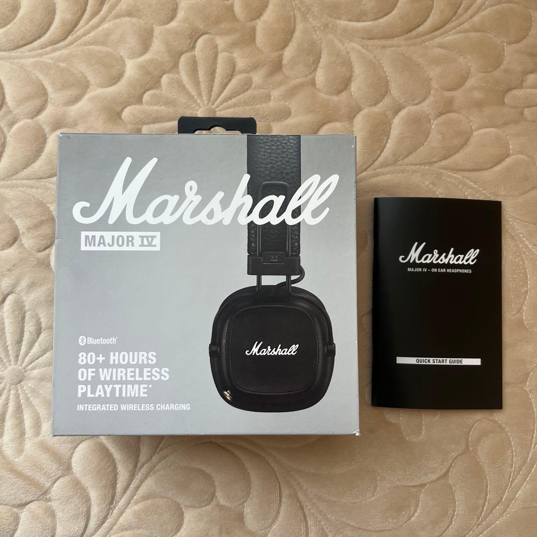 Marshall Major IV ワイヤレスヘッドフォン　箱付き