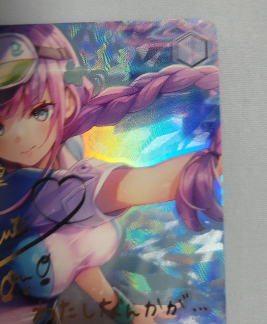 ヴァイスシュヴァルツ ヘブバン テニスコートの悪魔 伊達朱里 sp サイン