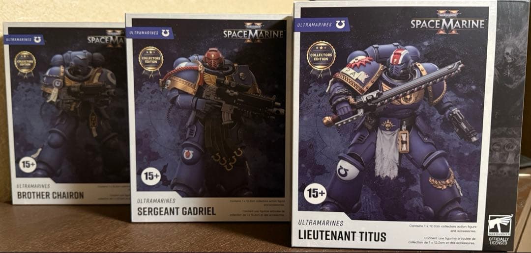 ジョイトイ ウォーハンマー 40K Space Marine 2 - 3種セット