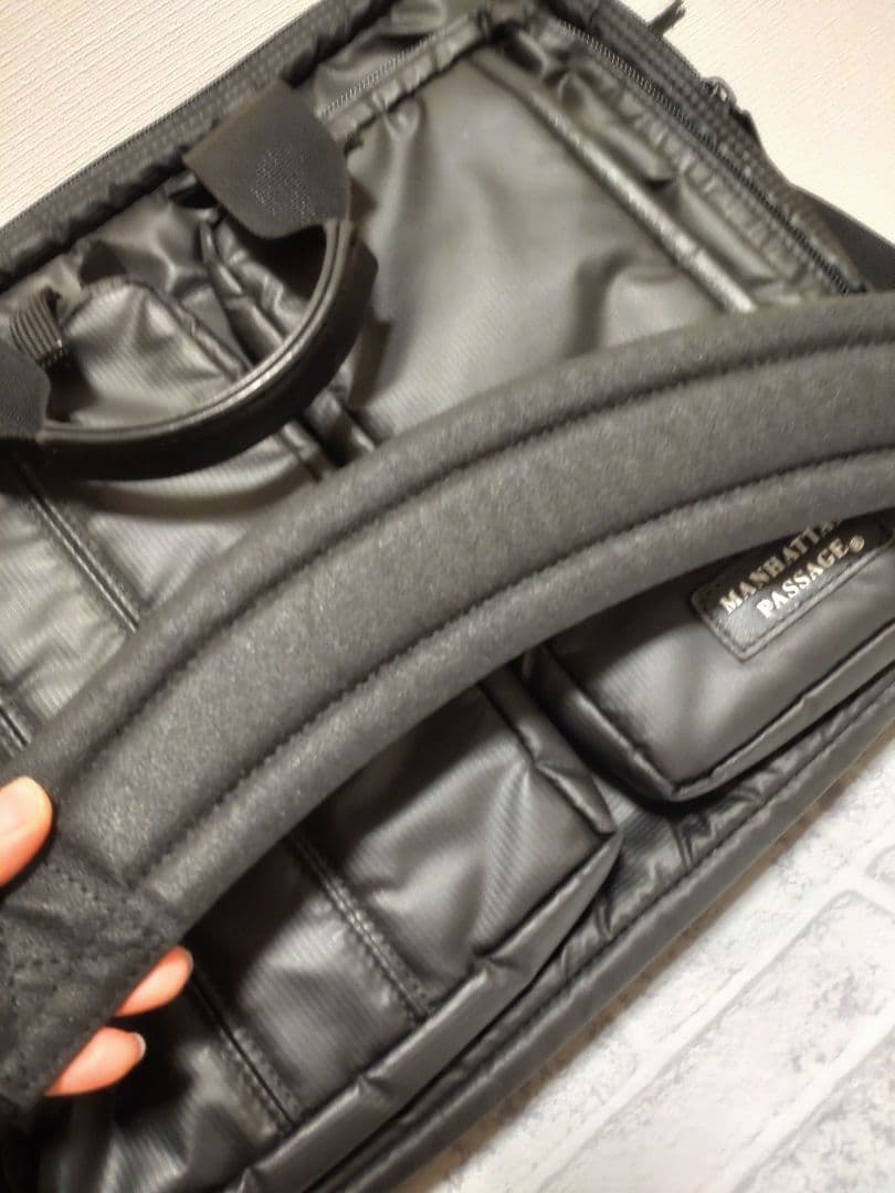 未使用に近い　タグ付き　マンハッタンパッセージ　ビジネスバッグ　ブラック2way