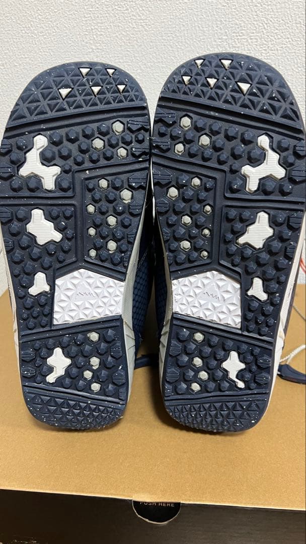 スノーボードブーツ 28.5cm ネイビーカラー　ハイカット