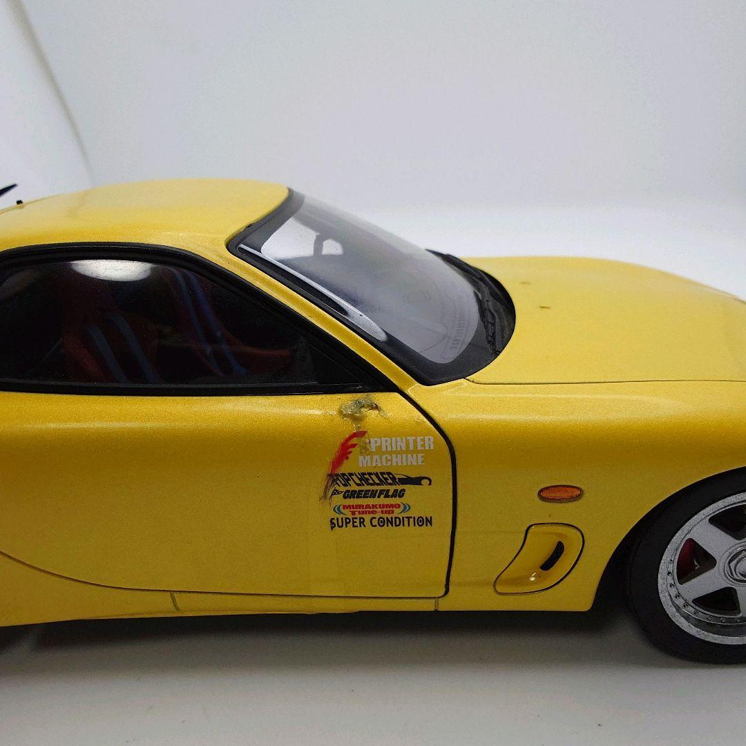 現状品 オートアート 1/18 頭文字D RX-7 (FD3S)