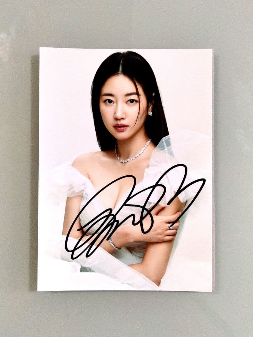 セール中…キム・サラン直筆サイン入り2Lサイズ写真…… Kim Sa Rang