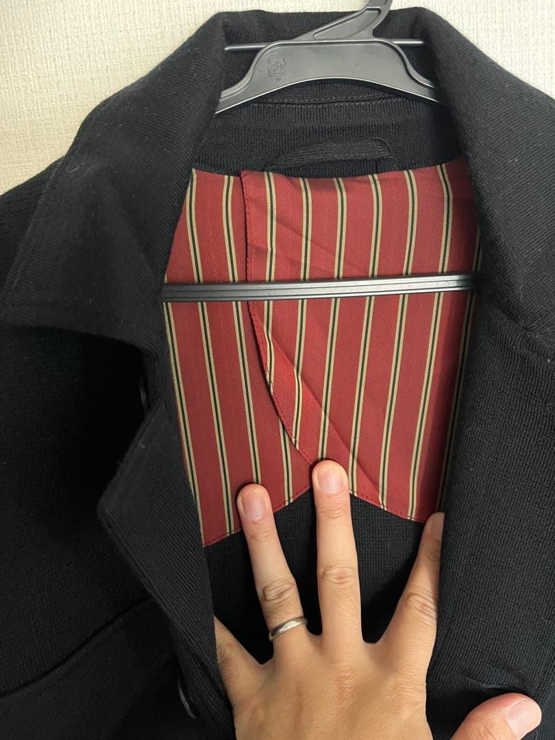 Vandori ウールニットジャケット　ブラック