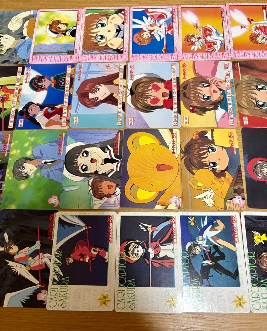 カードキャプターさくら　カードまとめ売り　74枚