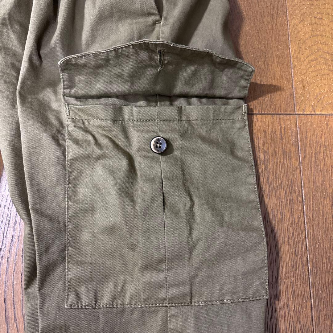 ⭐️【新品、未使用】PT TORINO カーゴパンツ カーキ オリーブ　44