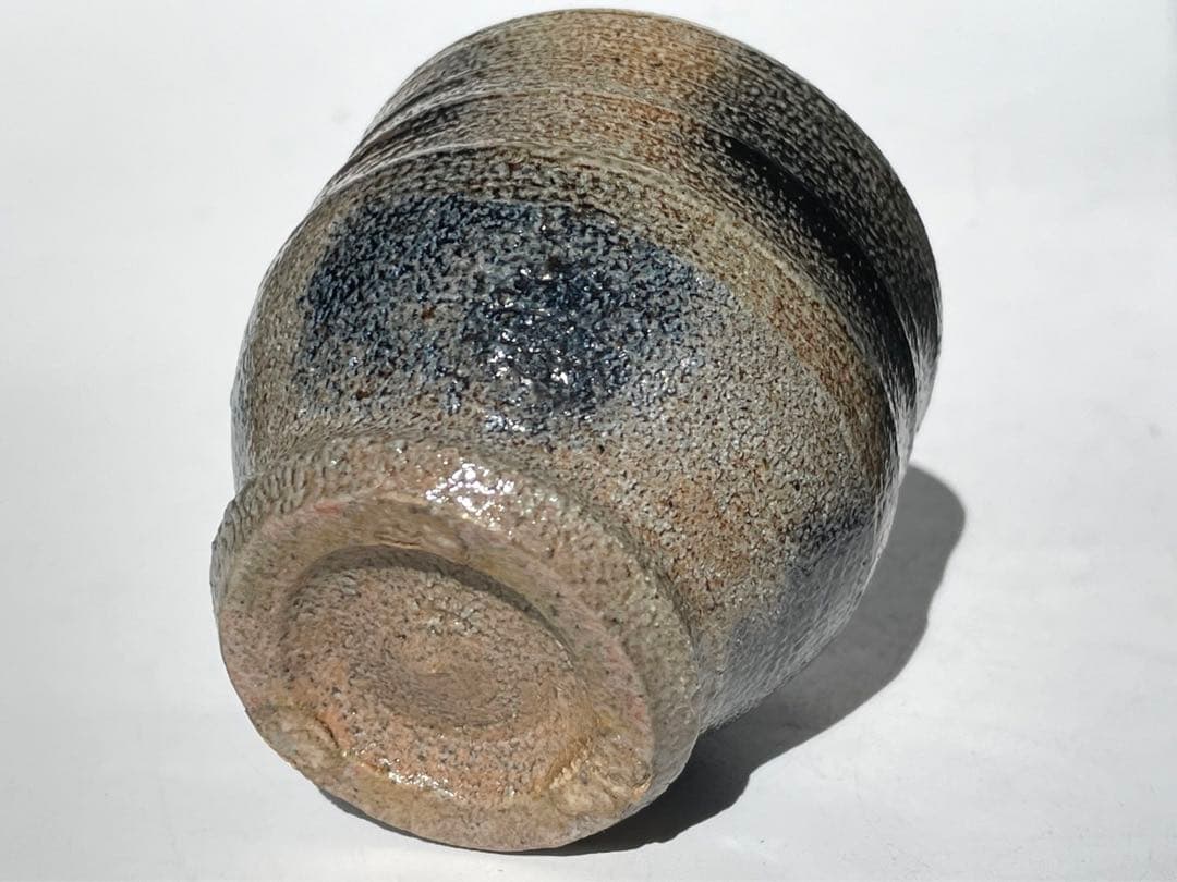 陶芸家　人間国宝　濱田庄司　塩釉酒呑　盃　ぐい呑　益子焼　浜田庄司