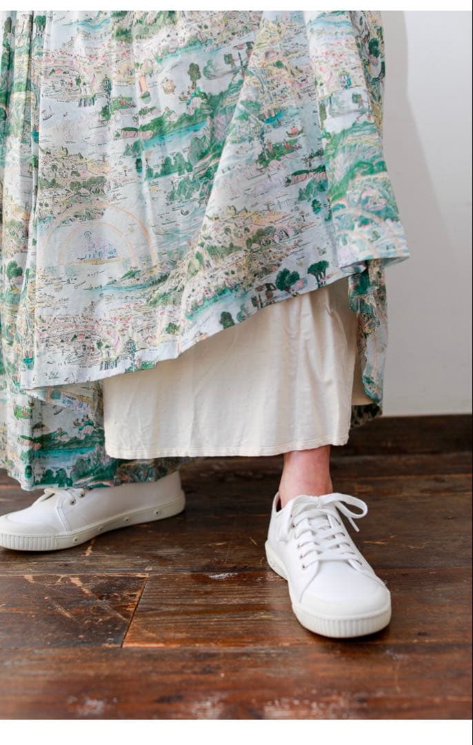 YAECA ヤエカ リバティ柄タックキュロット STORY 