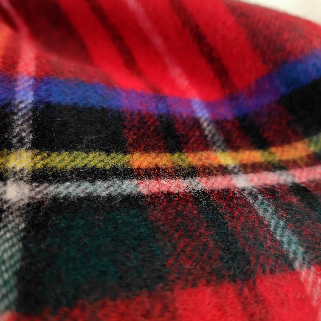 カシミヤJohnstonsジョンストンズ 大判ストール冬小物　ボリュームマフラー