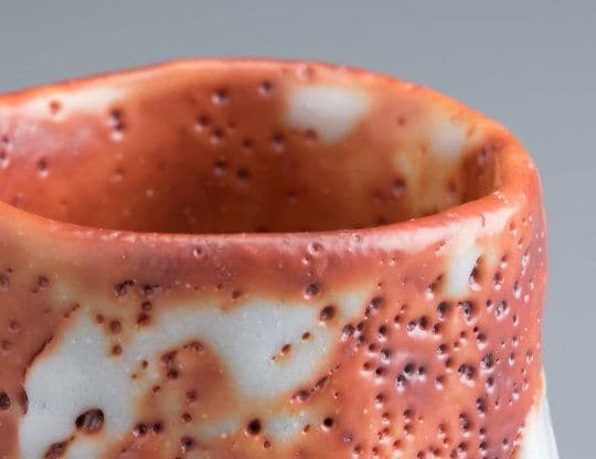 林正太郎 作 『赤志野ぐい呑』