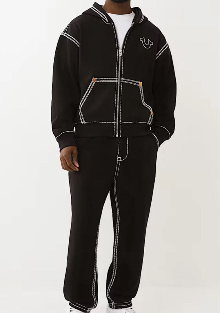 【TRUE RELIGION】SUPER QT ジップパーカー