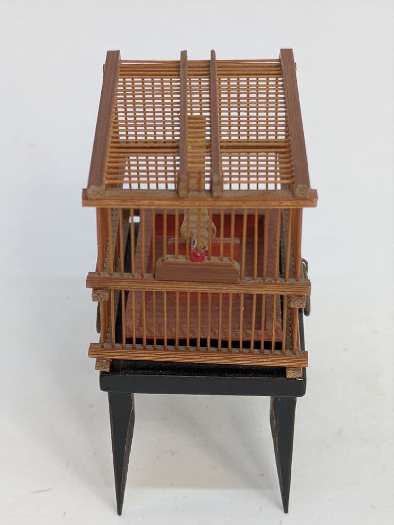 ☆b588、【限定】宮岡聖天斎作　御殿籠(竹ミニ鳥籠) | 虎斑竹専門店 竹虎