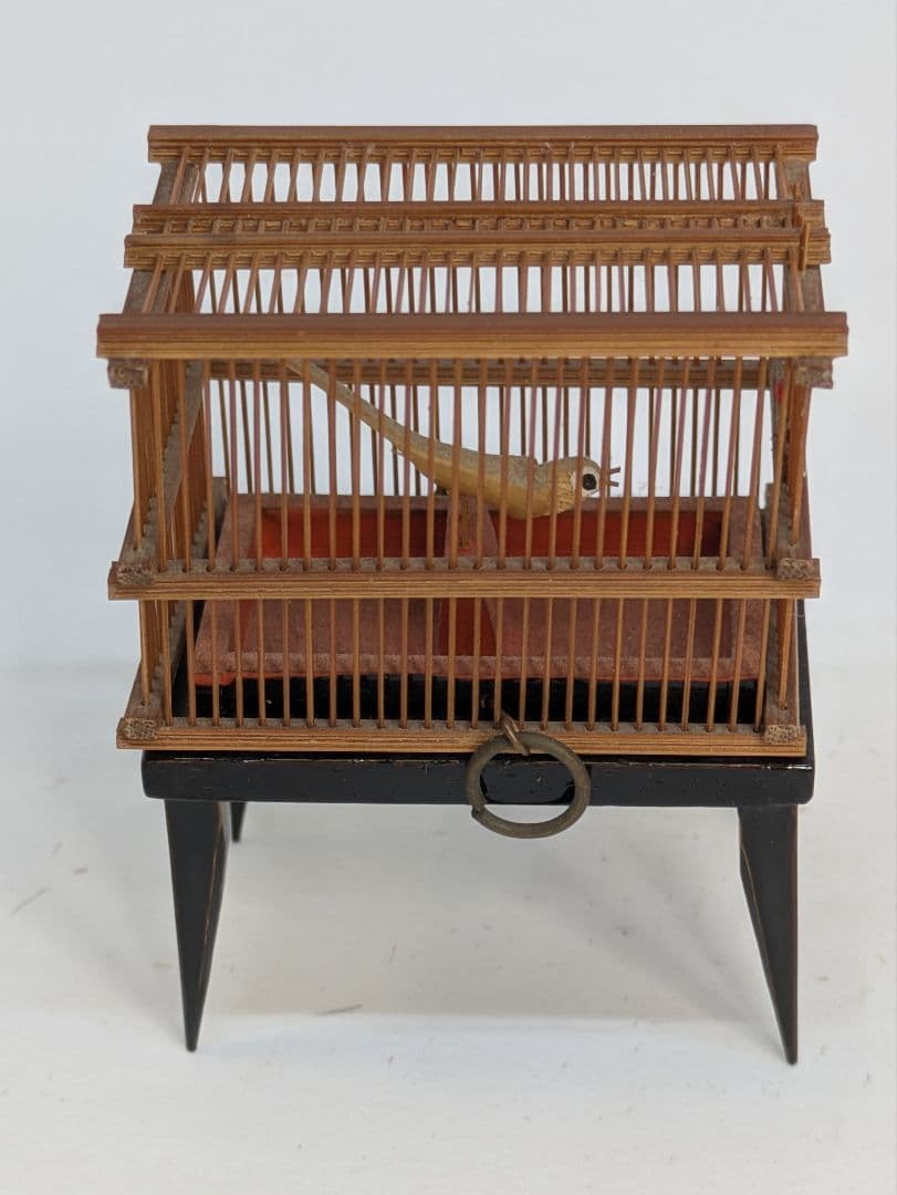 ☆b588、【限定】宮岡聖天斎作　御殿籠(竹ミニ鳥籠) | 虎斑竹専門店 竹虎