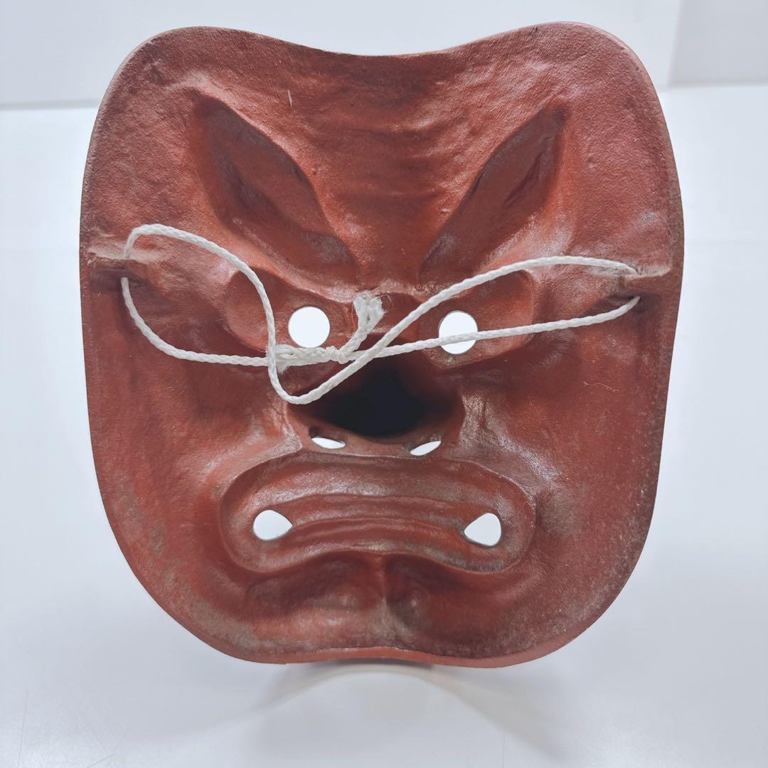 k1810 天狗　お面　鉄製