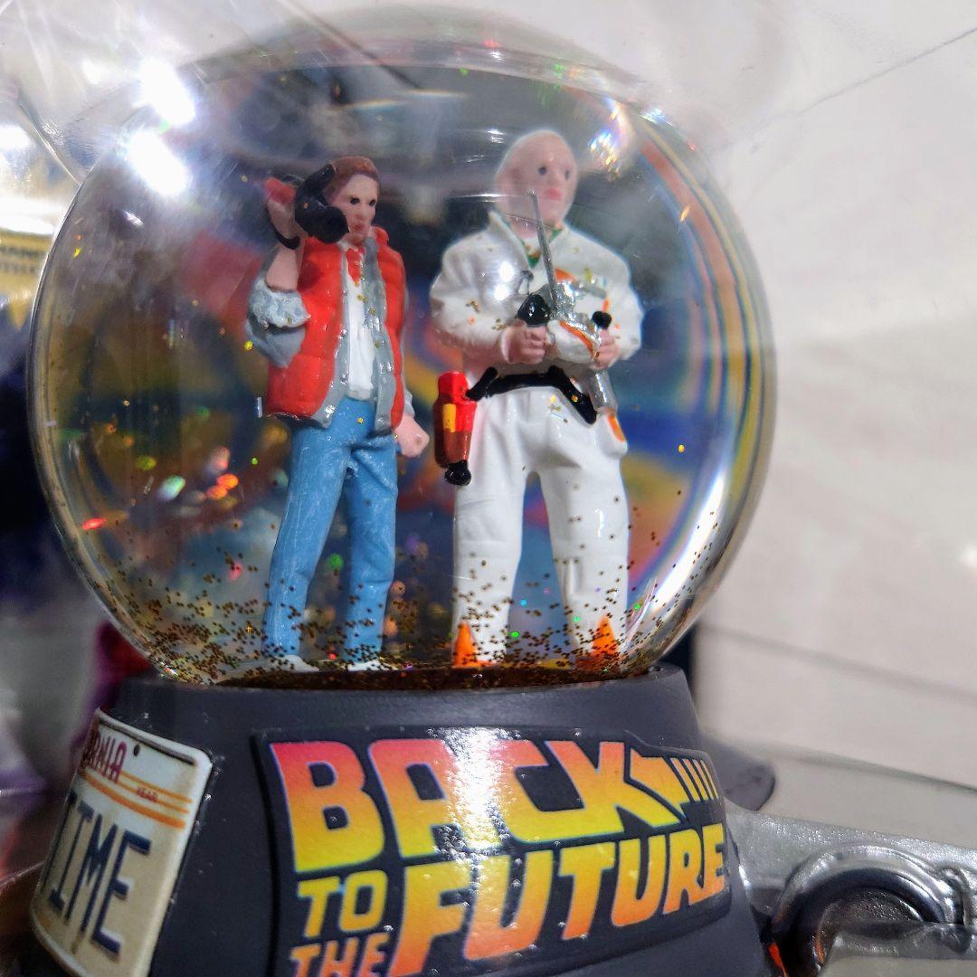 ※ラスト※超希少 バックトゥザフューチャー スノードーム デロリアン 40周年