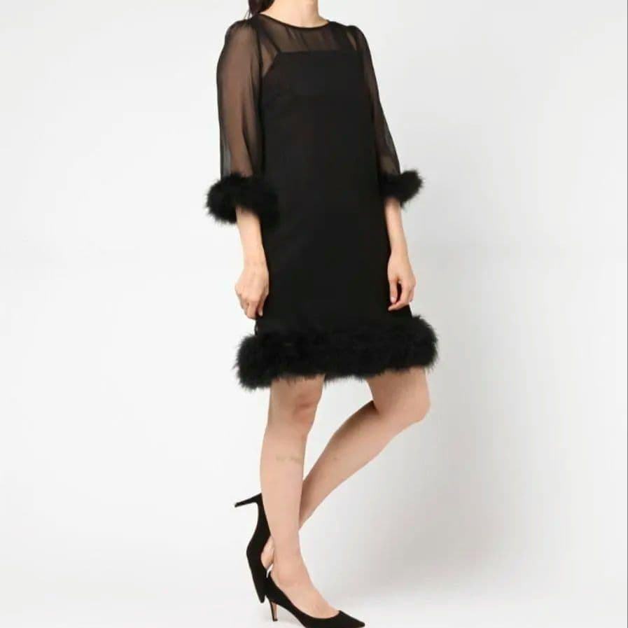 完売品 STRAWBERRY-FIELDS DVオーロラシフォン オケージョン