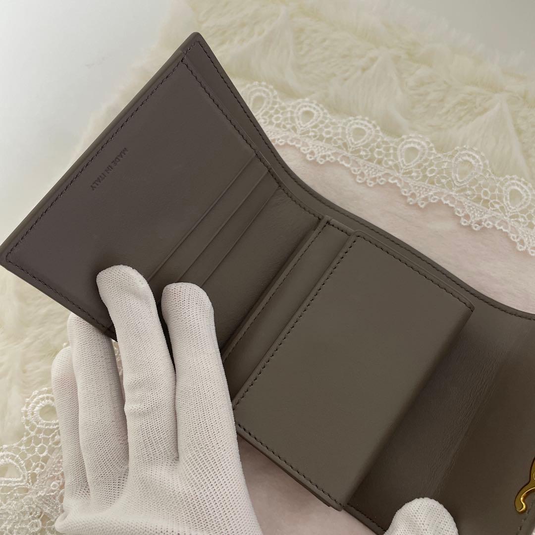 専用　セリーヌ スモール フラップウォレット トリオンフ 財布 三つ折り