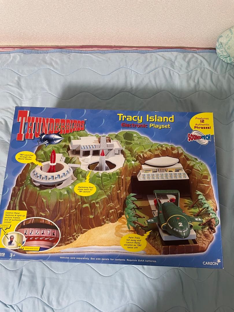 絶版品　サンダーバードトレーシーアイランドエレクトリックプレイセット