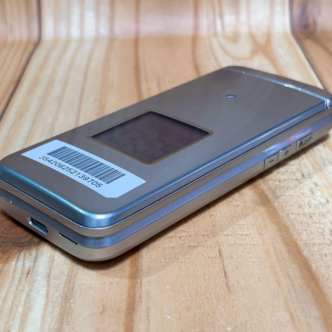 SIMフリー 本体 かんたんケータイ KYF41 183G4 シルバー ガラホ