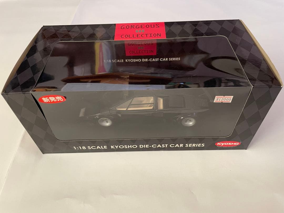 京商ランボルギーニ　カウンタック　LP500 ブラック