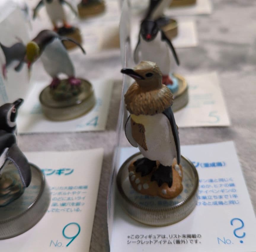 海洋堂ペンギンフィギュアコレクション　第1弾第2弾シークレット2種含むフルコンプ