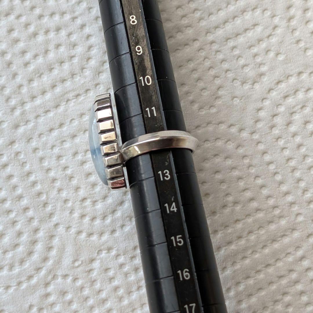 ハンドメイドの糸魚川翡翠リング　インディアンジュエリー風　オールハンドメイド！