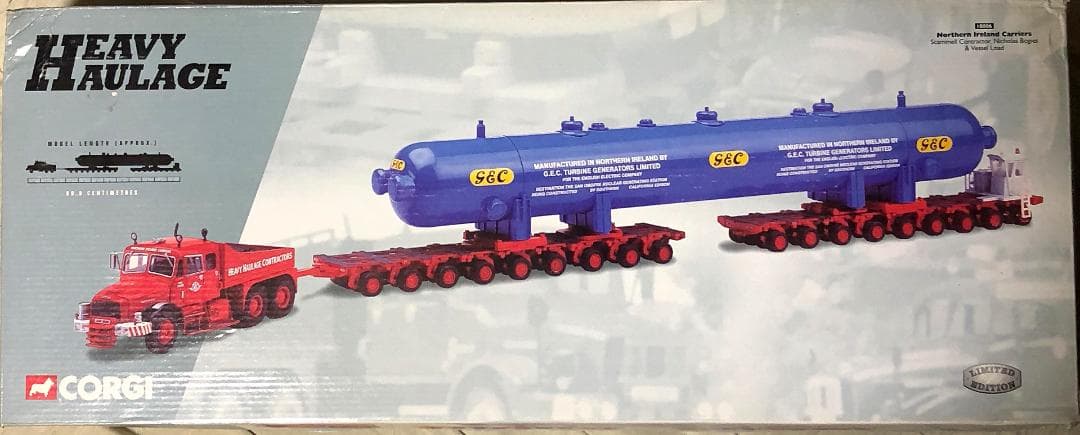 コーギー1/50スキャメル・コントラクター・ニコラスボギートレーラー