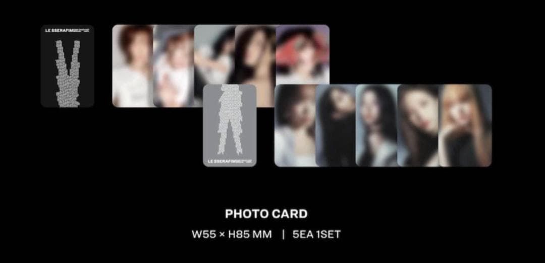 特典付きLE SSERAFIM EASY CRAZY HOT レコード限定版