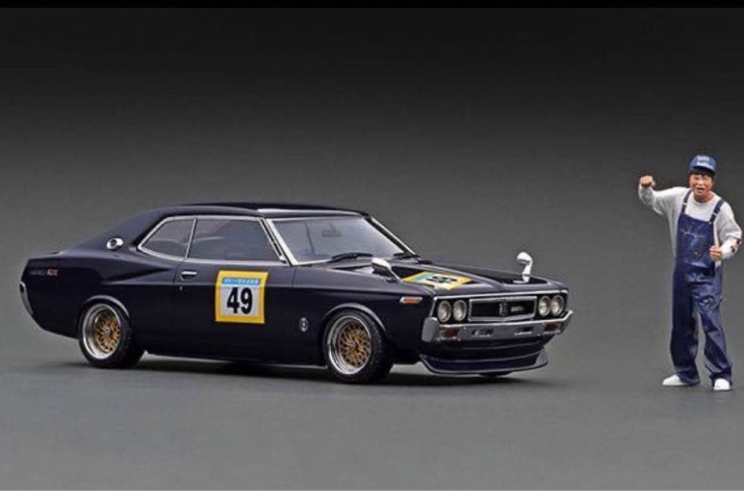 タレント・お笑い芸人 Nissan Laurel 2000SGX C130 Purple Sata