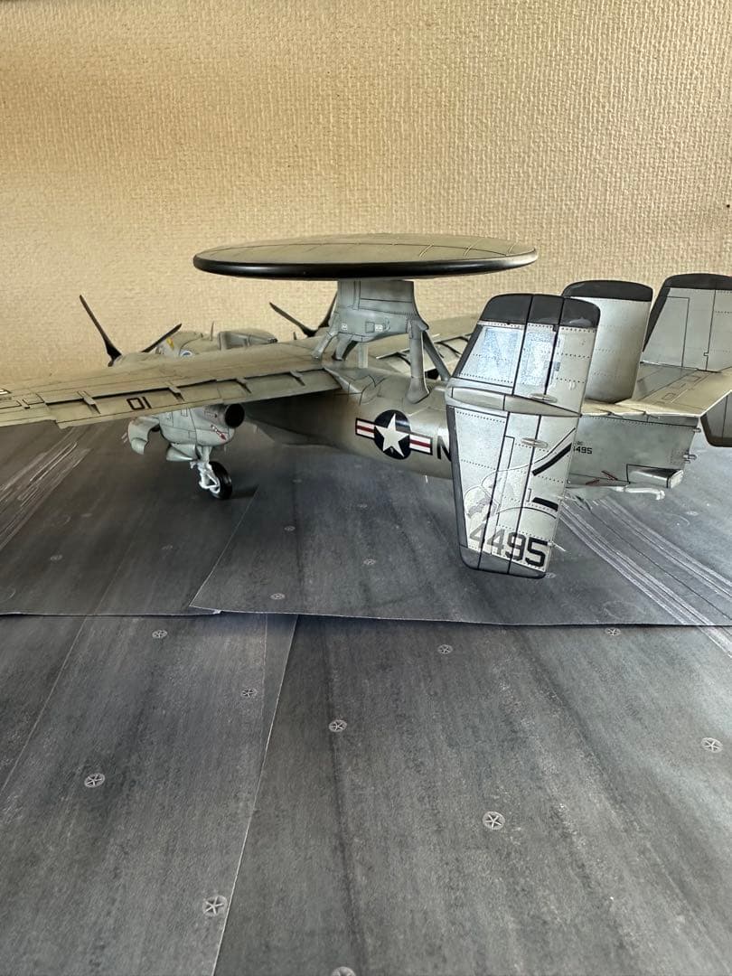 US NAVY E2C HAWKEYE. 完成品