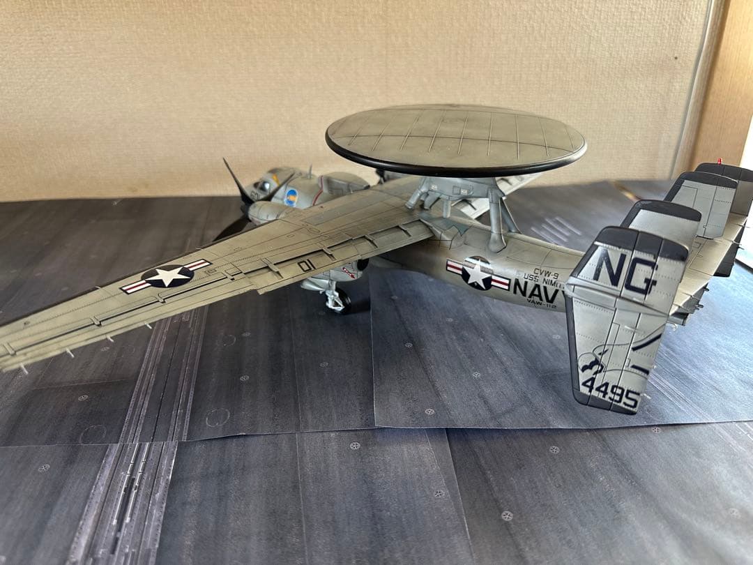 US NAVY E2C HAWKEYE. 完成品