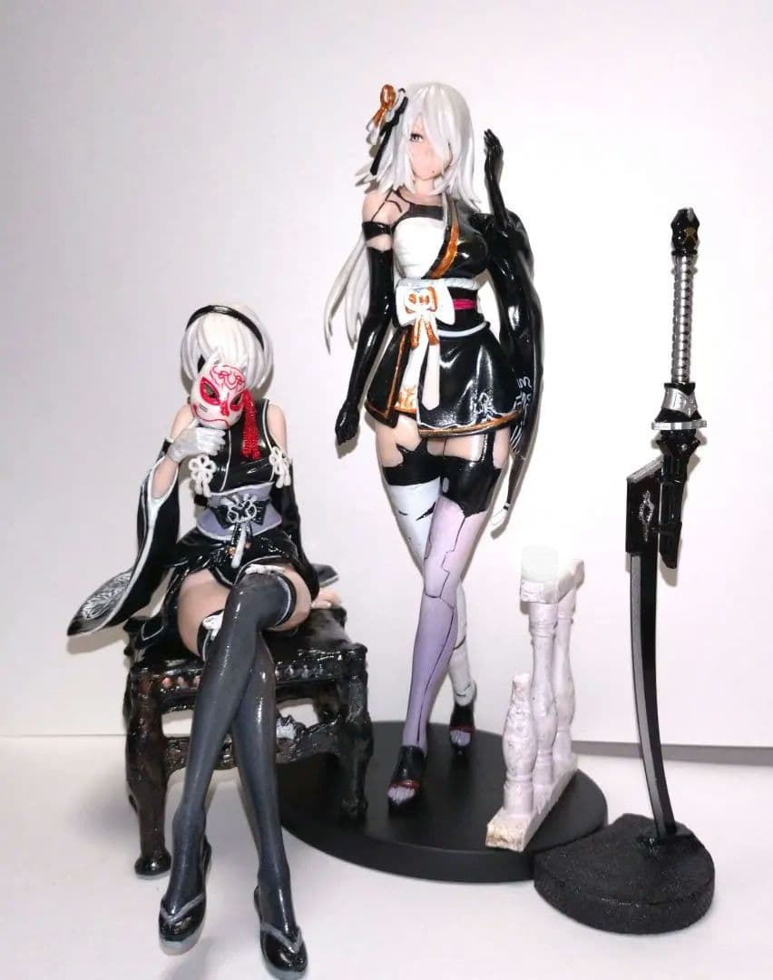 ニーアオートマタ２B A２フィギュア•リペイント品